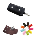 Leather Key Case Key Holder With Hooks