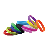 Multi-color Silicone Bracelets With Your Logo