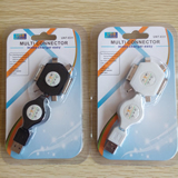 Multi-function 6 In 1 Cellphone USB Cable Custom