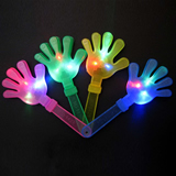 New Design Glow In The Dark Luminous Plastic Cheering Hand C