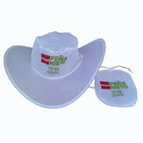 New Stylish Imprinted Folding Cowboy Hat