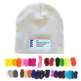 Pantone Matched Knit Beanie With Embroidered Logo