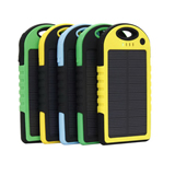 Patent Product Solar Outdoor Waterproof 5000mAH Mobile Power