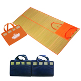 Promotional Straw Beach Mat, Water And Sand Resistant