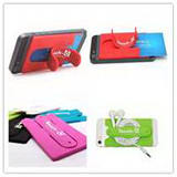 Silicone Phone Holder/Stander with Card Case