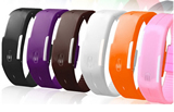 Silicone bracelet watches