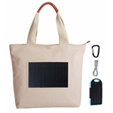 Solar Charger Beach Bag