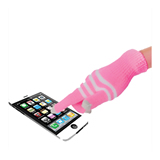 Striped Touching Gloves For Smartphones