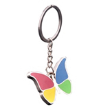 Top Grade Colorful Butterfly Key Chain