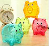Translucent Piggy Storage Coin Bank