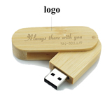 Wood Foldable USB 2. 0 Flash Drive